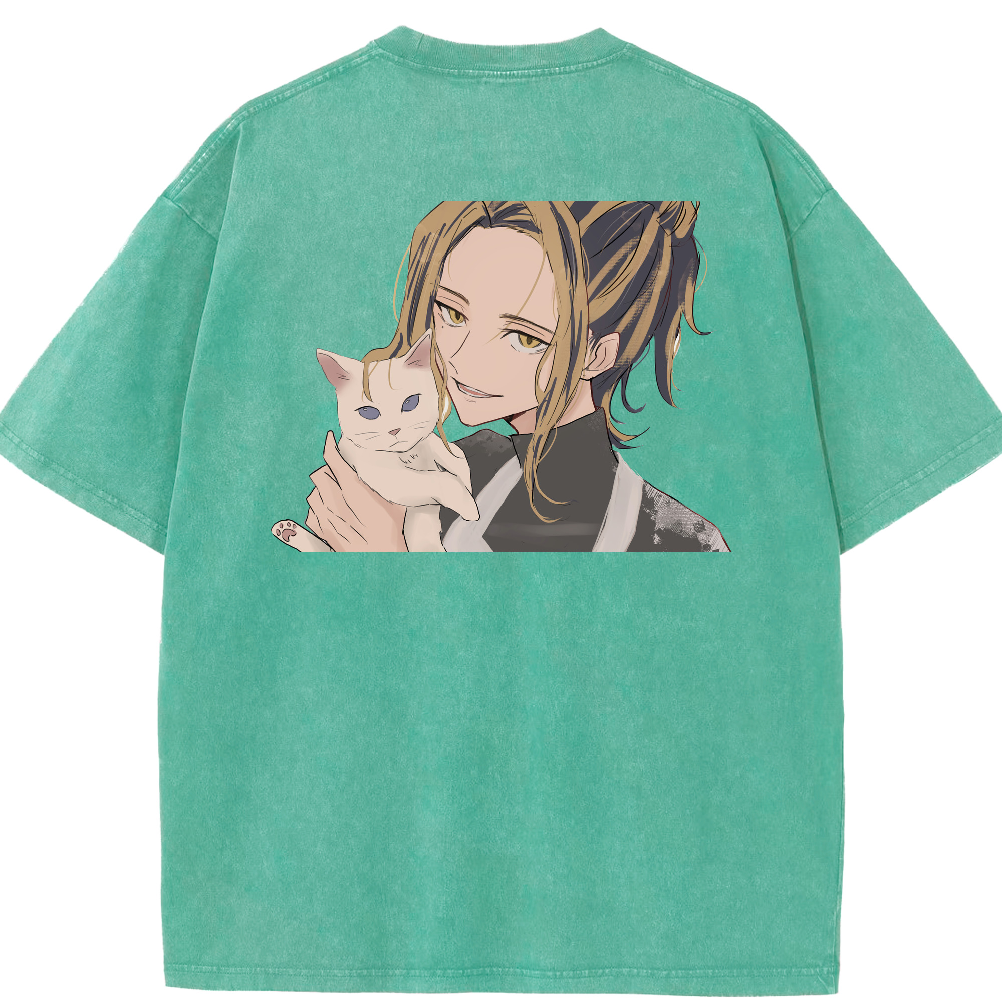 （画像用） 東京リベンジャーズ Tokyo Revengers 綿100% ヴィンテージ風 半袖Tシャツ（背面プリント）